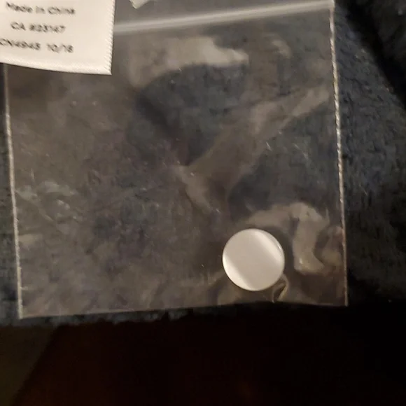 Talbots white button down sweater size M - Picture 10 of 10